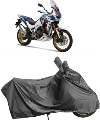 MMSSTAR Waterproof Two Wheeler Cover for Honda(Africa Twin, Grey)