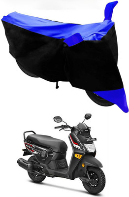 Furious3D Two Wheeler Cover for Honda(Cliq, Blue, Black)
