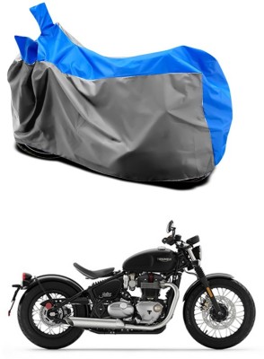 EGAL Waterproof Two Wheeler Cover for Triumph(Bonneville Bobber BS6, Grey)