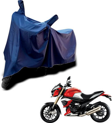 KEDIT Two Wheeler Cover for Mahindra(Mojo UT 300, Blue)