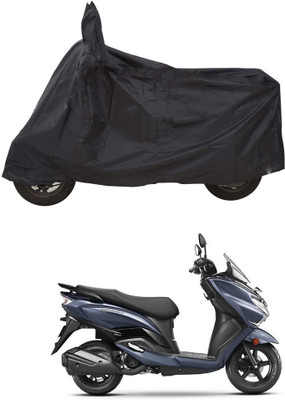 CODOKI Waterproof Two Wheeler Cover for Suzuki(Burgman Street 125, Black)