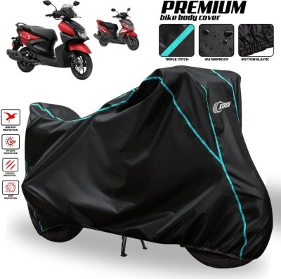 xodi Waterproof Two Wheeler Cover for Yamaha(RayZR 125, Black, Blue, Multicolor)