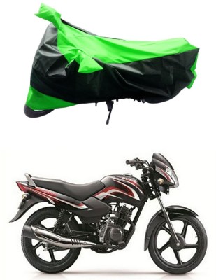 Furious3D Two Wheeler Cover for TVS(Sport, Green, Black)