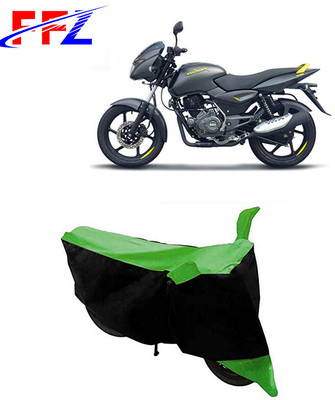 FFZ Two Wheeler Cover for Bajaj(Pulsar NS 200, Black, Green)