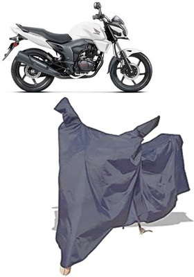 Amexride Two Wheeler Cover for Honda(Trigger, Grey)