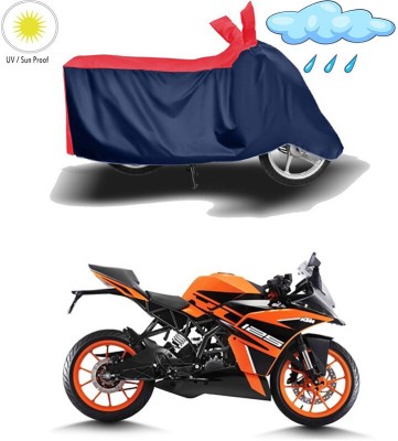 Genipap Two Wheeler Cover for KTM(RC 125, Red, Blue)