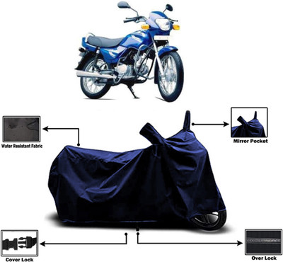 Amexride Two Wheeler Cover for TVS(Centra, Blue)