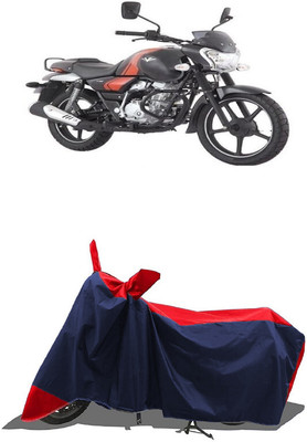 SUGASHRI Waterproof Two Wheeler Cover for Bajaj(V12, Red, Blue)