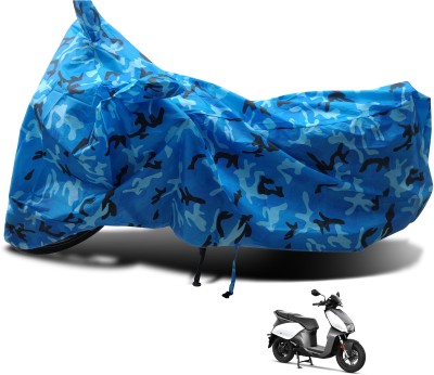 Euro Care Waterproof Two Wheeler Cover for Hero(Blue)