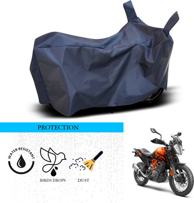 ANTHUB Waterproof Two Wheeler Cover for KTM(390 Adventure, Blue)