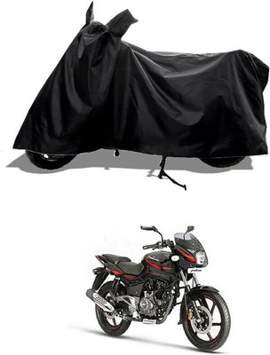 AASHTIK MART Two Wheeler Cover for Bajaj(Pulsar 180, Black)