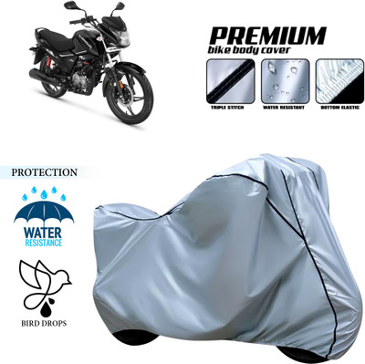 CODOKI Waterproof Two Wheeler Cover for Hero(Glamour Programmed FI, Silver)