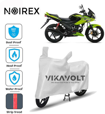 NOIREX Waterproof Two Wheeler Cover for Honda(CBF Stunner, Silver)