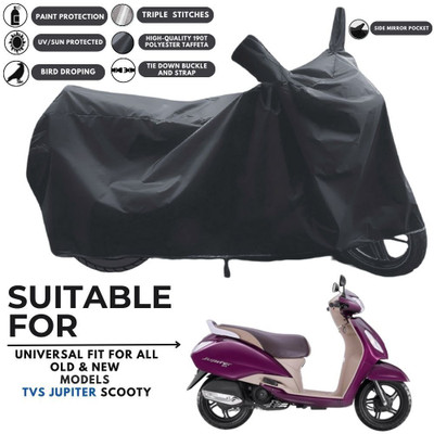 MADAFIYA Two Wheeler Cover for TVS(Jupiter Grande BS6, Multicolor)