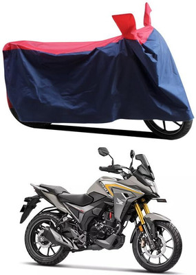KEDIT Two Wheeler Cover for Honda(CB, Red, Blue)