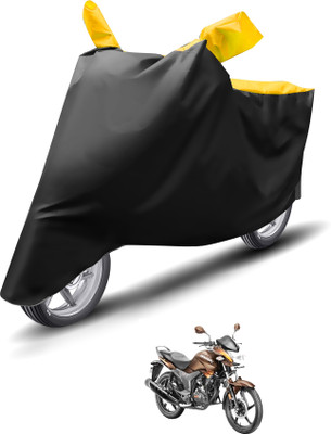 Caronix Waterproof Two Wheeler Cover for Hero(Hunk, Yellow)