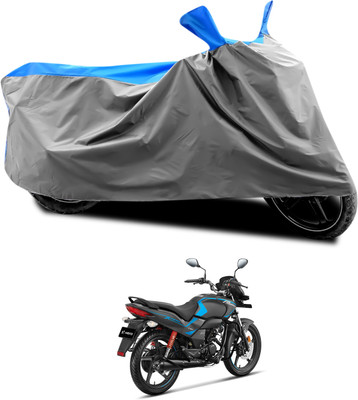 CODOKI Waterproof Two Wheeler Cover for Hero(Passion Xpro, Grey, Blue)
