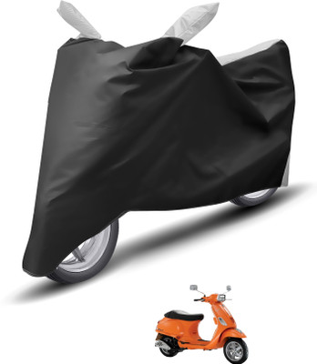 Caronix Waterproof Two Wheeler Cover for Vespa(Vespa SXL, Silver)