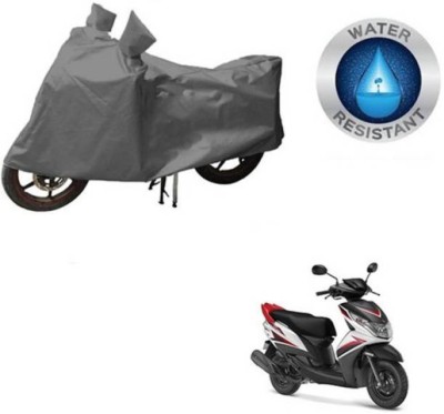 LIFE TO HUB Two Wheeler Cover for Hero, Honda, Bajaj, Ather, TVS, Yamaha(MotoCorp Glamour, Grey)