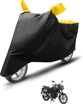 Caronix Waterproof Two Wheeler Cover for Bajaj(Pulsar 180, Yellow)
