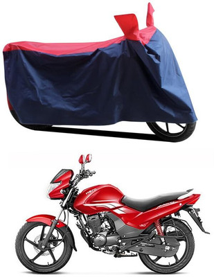 KEDIT Two Wheeler Cover for Hero(Achiever, Red, Blue)