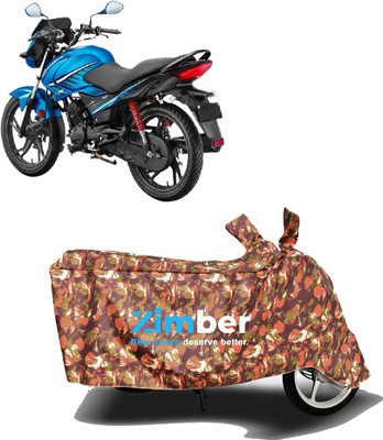 APNEK Two Wheeler Cover for Hero(Glamour, Blue)