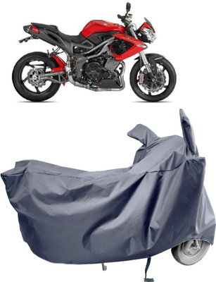 Amexride Two Wheeler Cover for Benelli(TNT R, Grey)