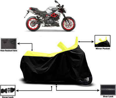 Amexride Two Wheeler Cover for Aprilia(Shiver 900, Yellow)
