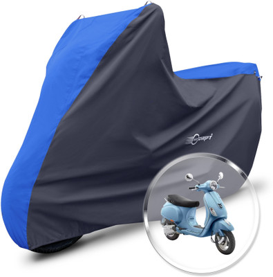 Neodrift Two Wheeler Cover for Vespa(ZX 125, Blue)