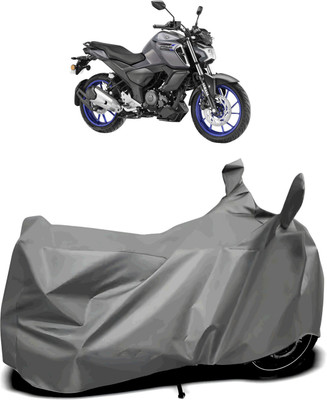 MMSSTAR Waterproof Two Wheeler Cover for Yamaha(FZ-S, Grey)