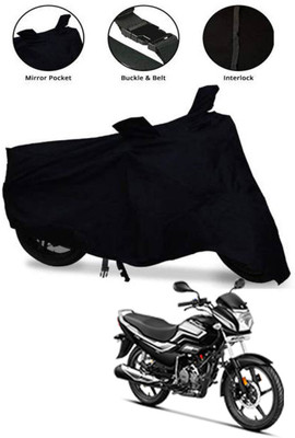 smwzxyu Waterproof Two Wheeler Cover for Hero(Super Splendor, Black)