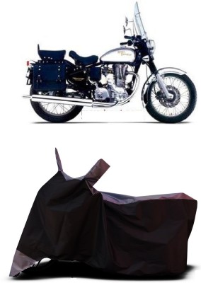 VESMEI Two Wheeler Cover for Royal Enfield(Machismo 350, Grey)