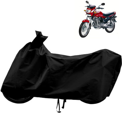 Horseyaart Waterproof Two Wheeler Cover for Hero(Ambition, Black)