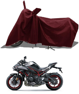 DeepShakshi AUTOMOTIVE Waterproof Two Wheeler Cover for Kawasaki(Z1000 BS6, Maroon)