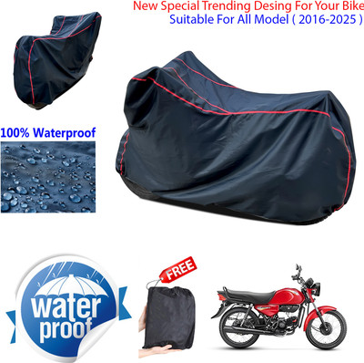 AUTOCAD Waterproof Two Wheeler Cover for Hero(HF Dawn BS6, Black)