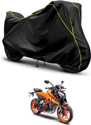 CODOKI Waterproof Two Wheeler Cover for KTM(Duke 390, Black, Black)
