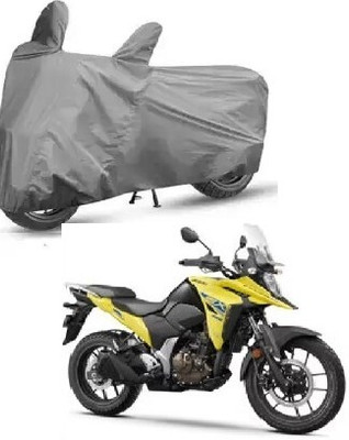 JVBRANGI Two Wheeler Cover for Honda(NXR 160, Grey)