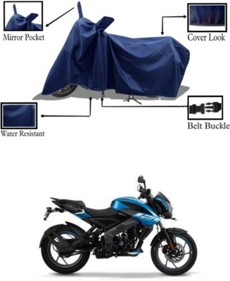 RAQTRO Two Wheeler Cover for Bajaj(Pulsar NS125, Blue)