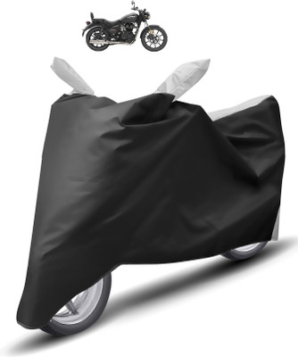 Caronix Two Wheeler Cover for Royal Enfield(Meteor 350, Grey)