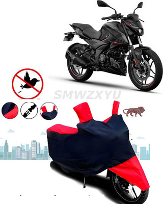 smwzxyu Two Wheeler Cover for Bajaj(Pulsar N160, Red)
