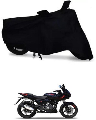 APNEK Waterproof Two Wheeler Cover for Bajaj(Pulsar 180F BS6, Black)