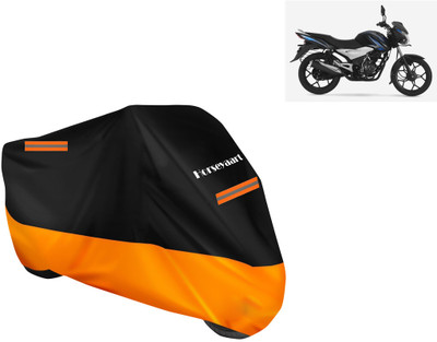 Horseyaart Waterproof Two Wheeler Cover for Bajaj(Discover 150 s, Orange)