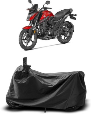 AASHTIK MART Two Wheeler Cover for Honda(X-Blade, Black)