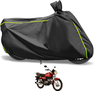 Euro Care Waterproof Two Wheeler Cover for Hero(CD Dawn, Black)
