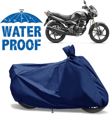 AUTOCAD Waterproof Two Wheeler Cover for Honda(CB Unicorn 150, Blue)
