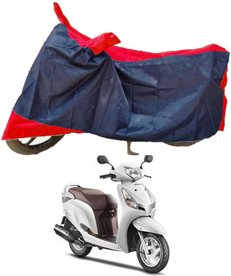 Mdstar Waterproof Two Wheeler Cover for Honda(Aviator, Red, Blue)