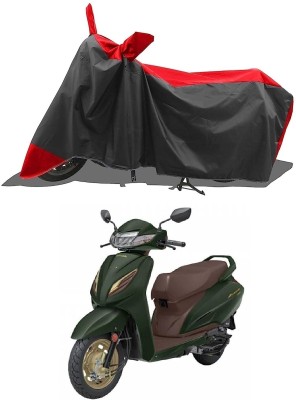 KEDIT Two Wheeler Cover for Honda(Activa 6G, Red)