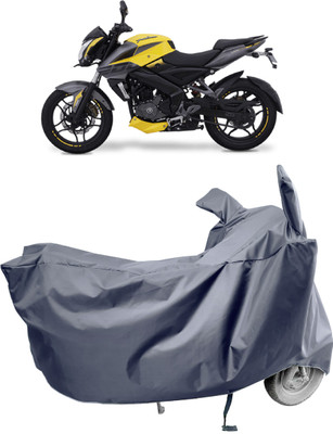 Amexride Two Wheeler Cover for Bajaj(Pulsar NS200 BS6, Grey)