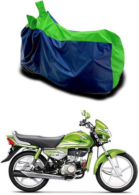 Mdstar Waterproof Two Wheeler Cover for Hero(HF Deluxe Eco, Green)