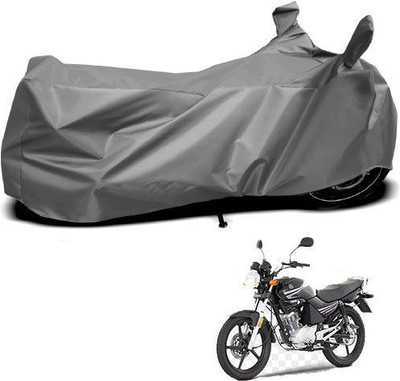 DeepShakshi AUTOMOTIVE Waterproof Two Wheeler Cover for Yamaha(Libero, Grey)